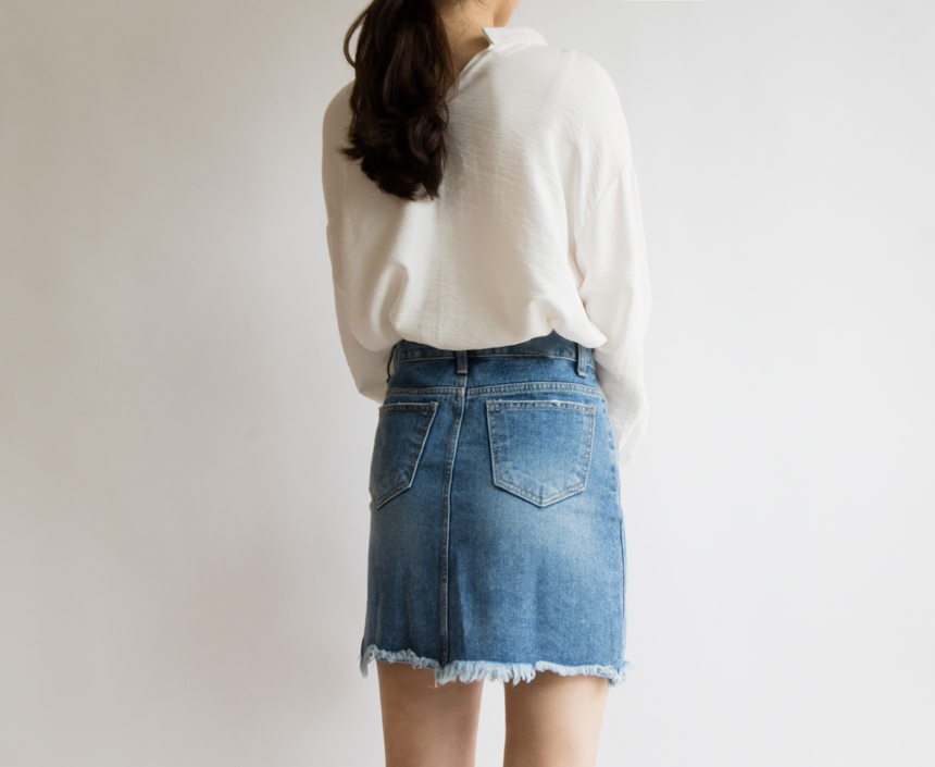 Denim skirt Uncle Denim skirt small size 44 Size