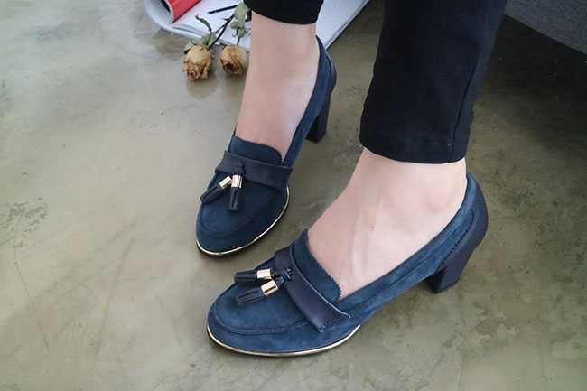 New Rosario Annes 7118 Tassel loafers Black, Navy 