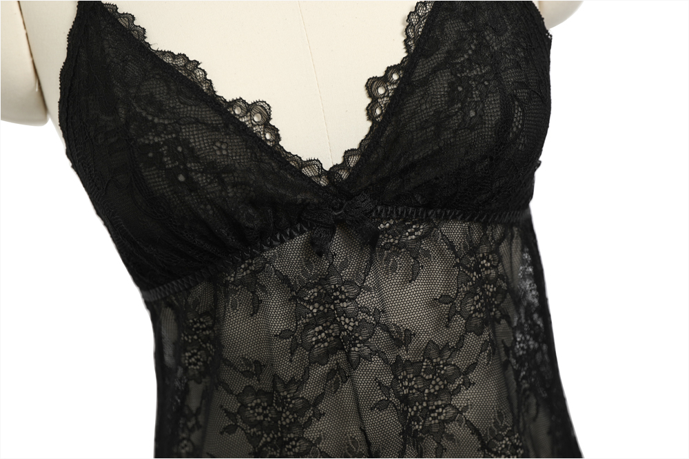 NEW SEXY LINGERIE Shannon Lace slip-on tee shorts 