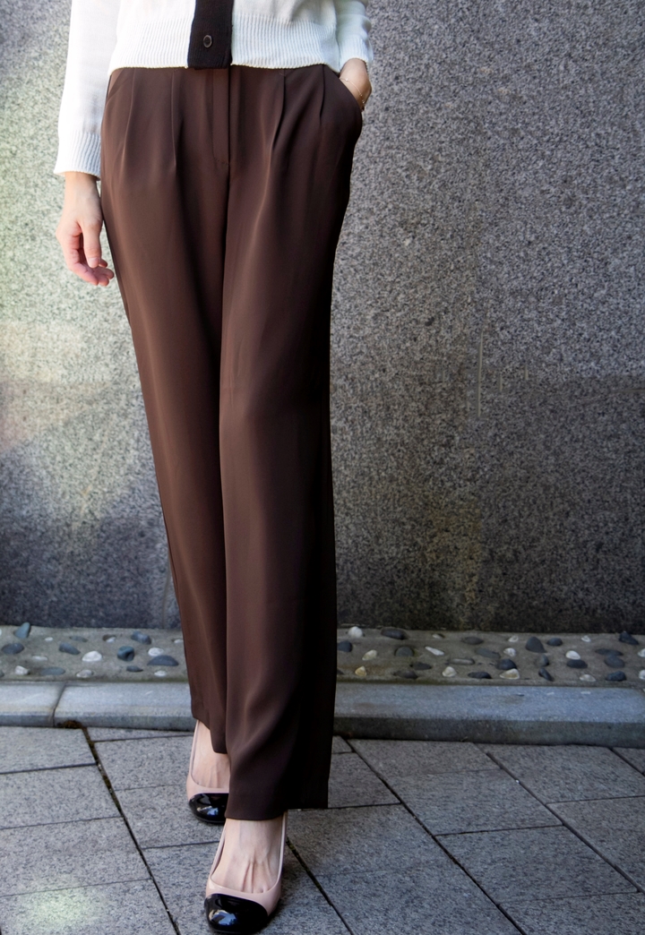 New Women's Pants High Waist Wide Bending Slack