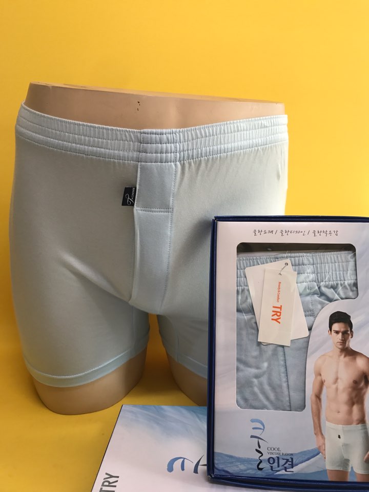 NEW MEN BOXER UNDERWEAR Men's Rayon trunks tigh