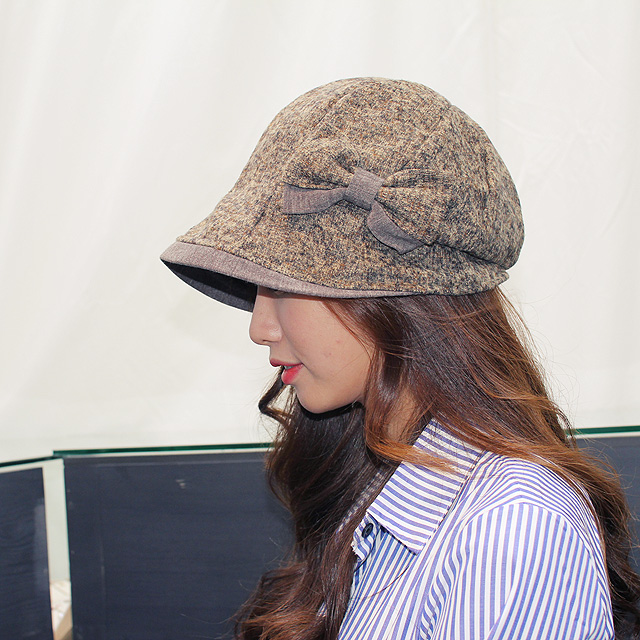 New Women's Hat Round Volume Autumn Winter Matu