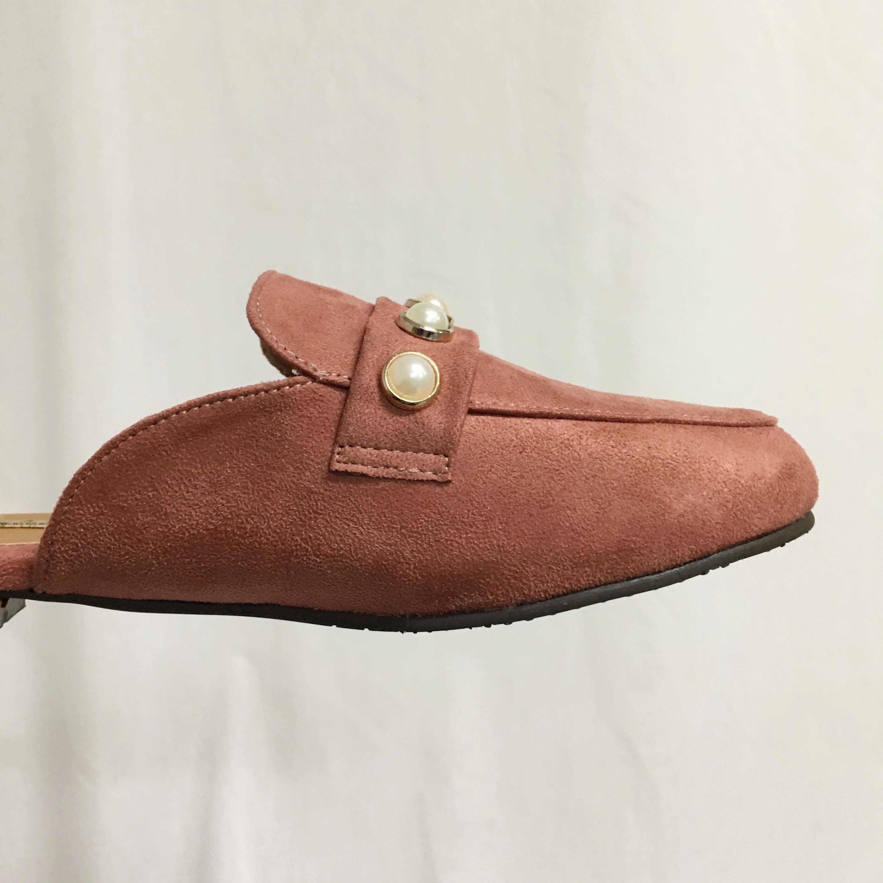 New The Kemps Pearl Blouse Suede Office Shoes Slip