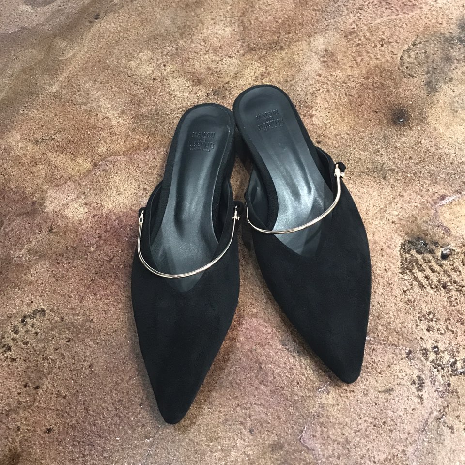 New Suede U Gold Blossom 2color Stylish Color Femi