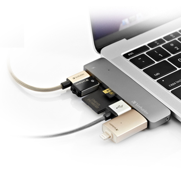 Verbatim Dual C Type Charging Hub for Apple MacBoo