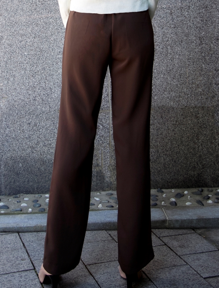 New Women's Pants High Waist Wide Bending Slack