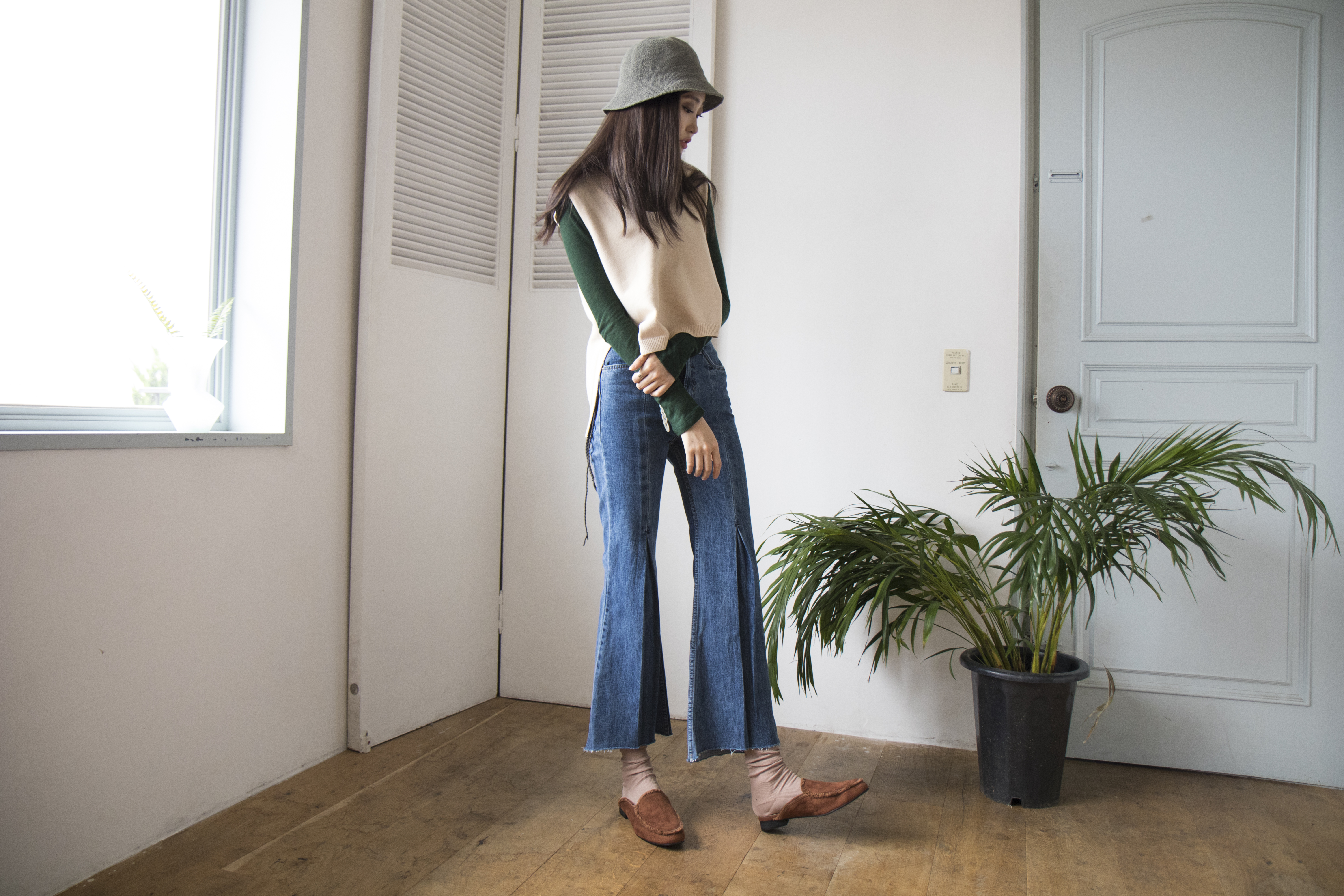 New Modern Suede Fringe Blower Autumn Shoe Shoes C