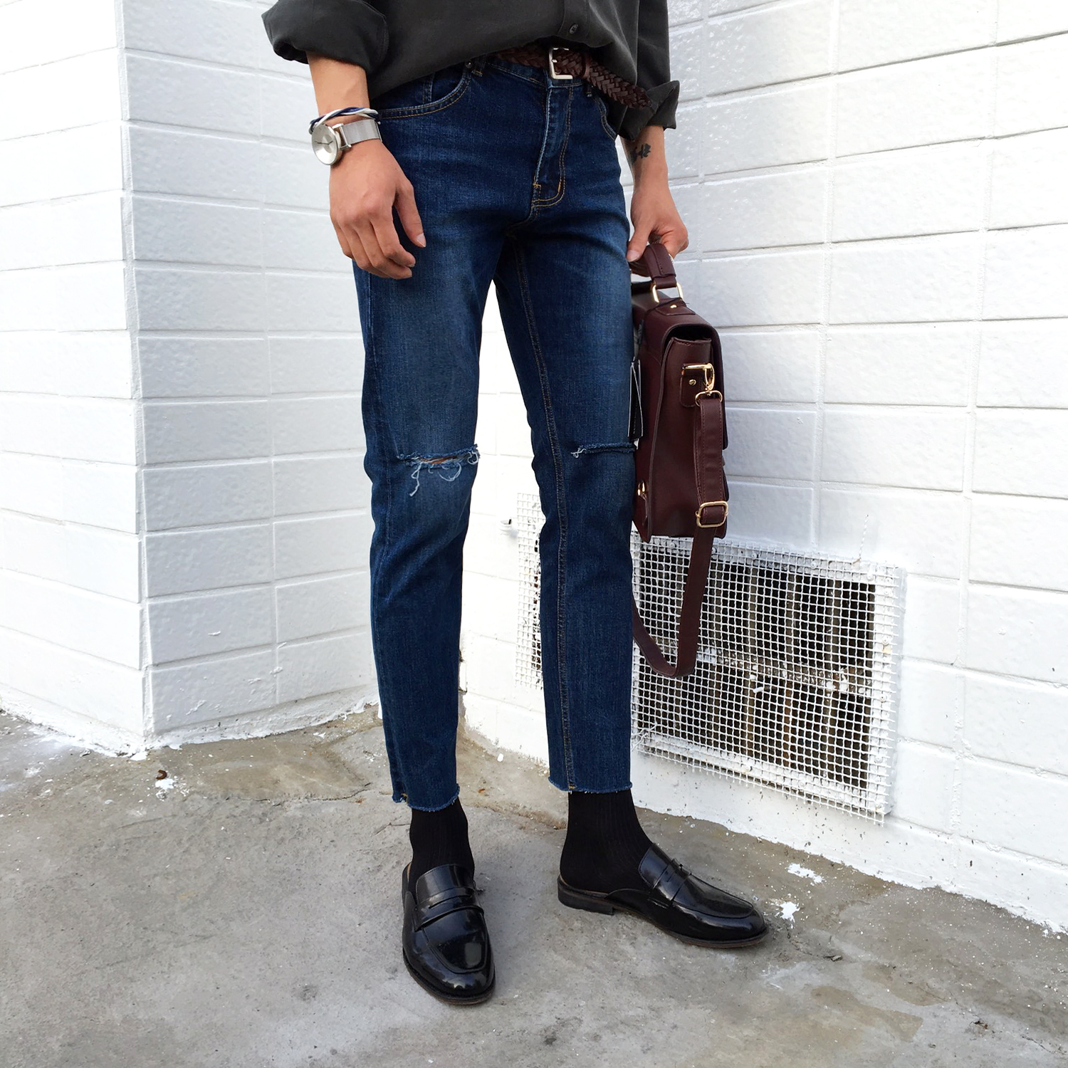 NEW MEN FASHION BELT Unisex Leather Belt 2color