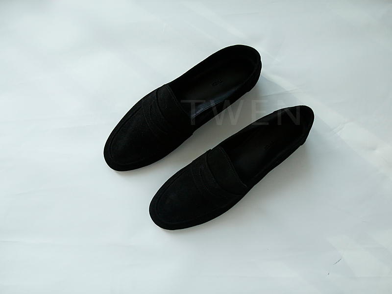 New Mansour Gabriel loafers handmade women suede l