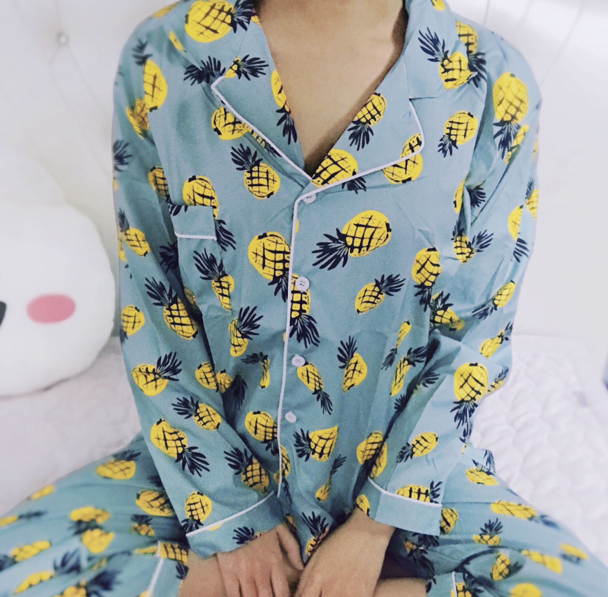 New pajama pajamas 2 different colors Female Femal