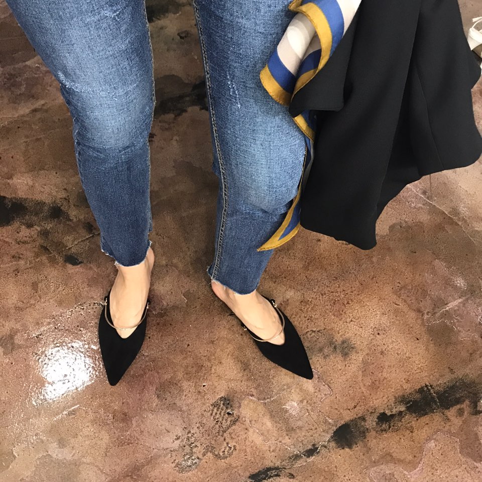 New Suede U Gold Blossom 2color Stylish Color Femi