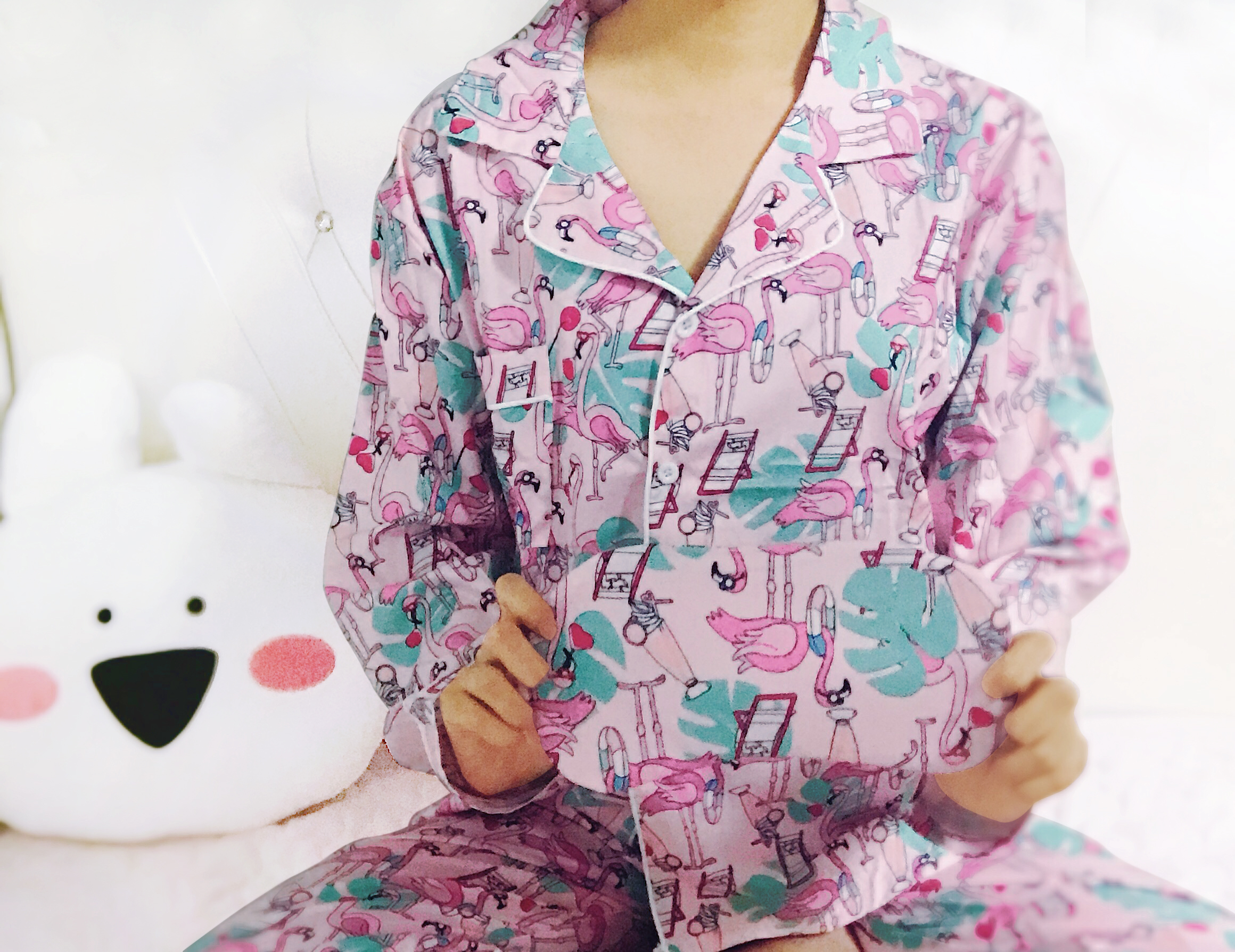 New pajama pajamas 2 different colors Female Femal
