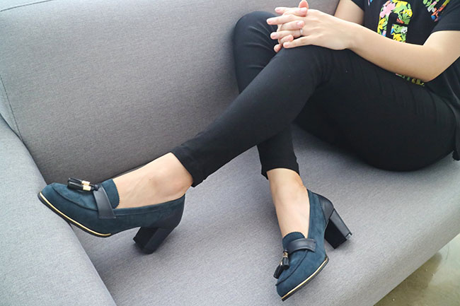 New Rosario Annes 7118 Tassel loafers Black, Navy 