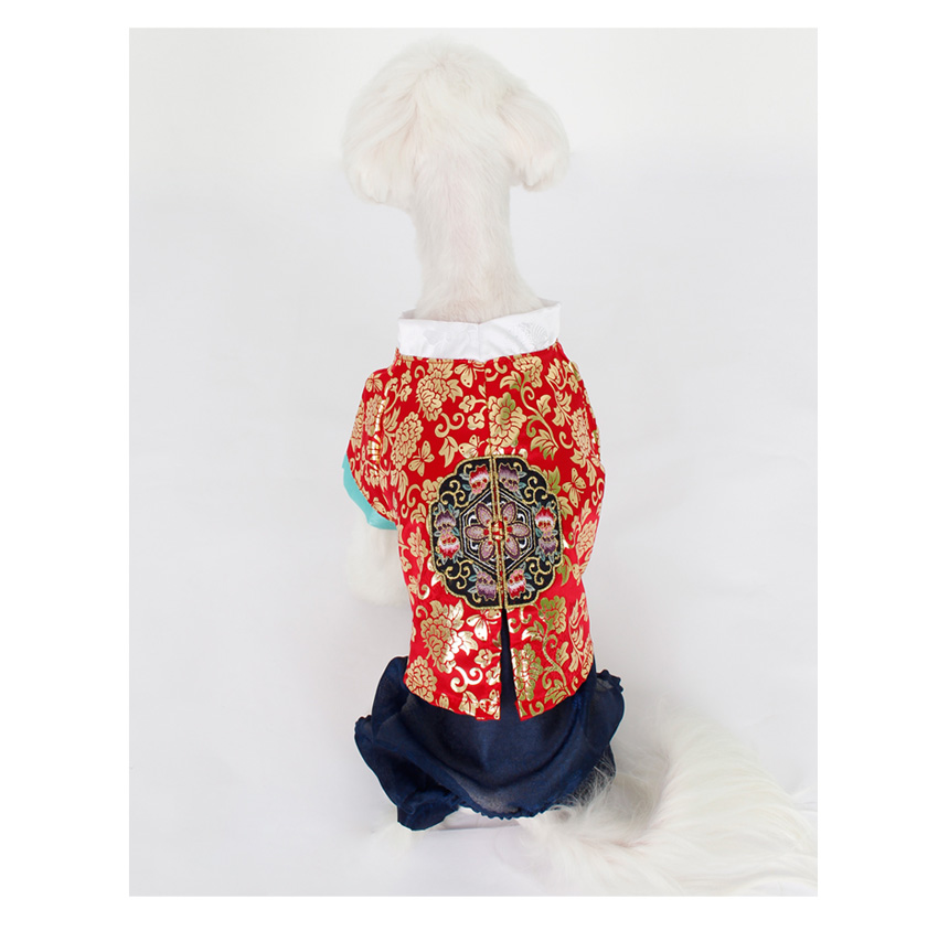 NEW DOG FASHION Hanbok Emperor Dog Cat Clothing