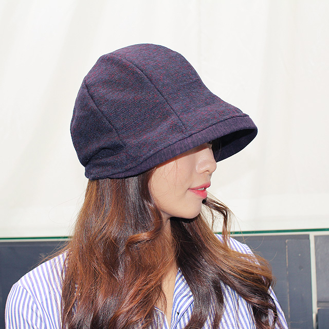 New Women's Hat Round Volume Autumn Winter Matu