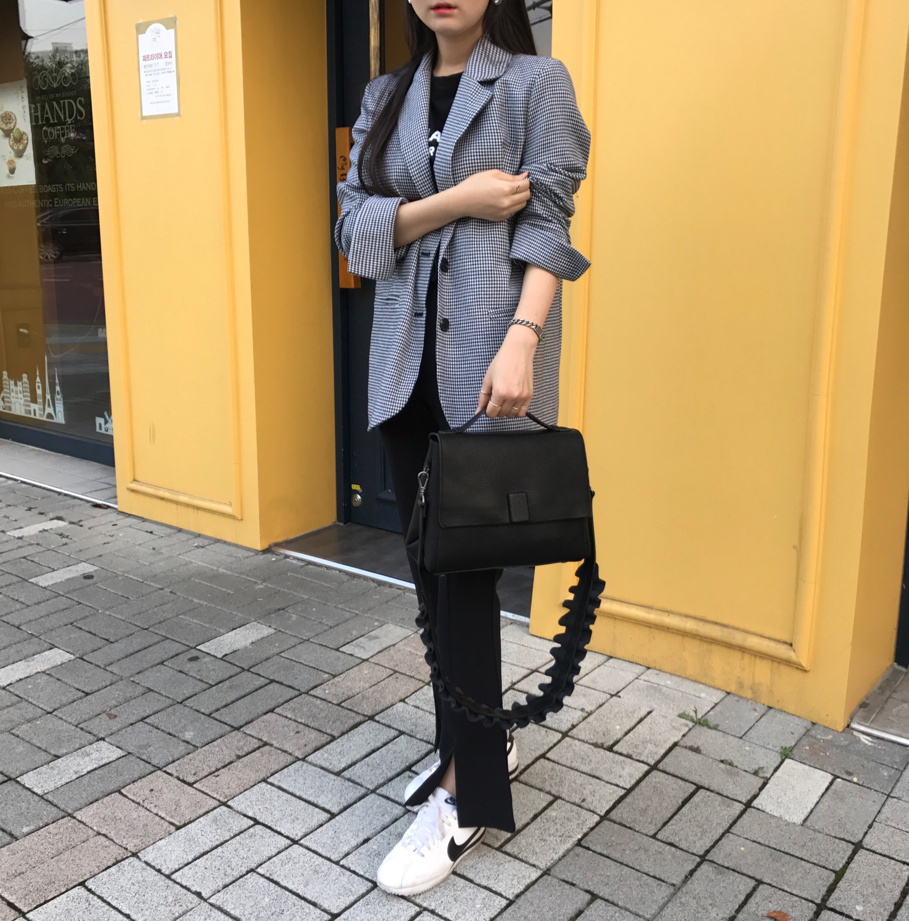 New Lucky Shoe Square Tote Shoulder Bag Women's