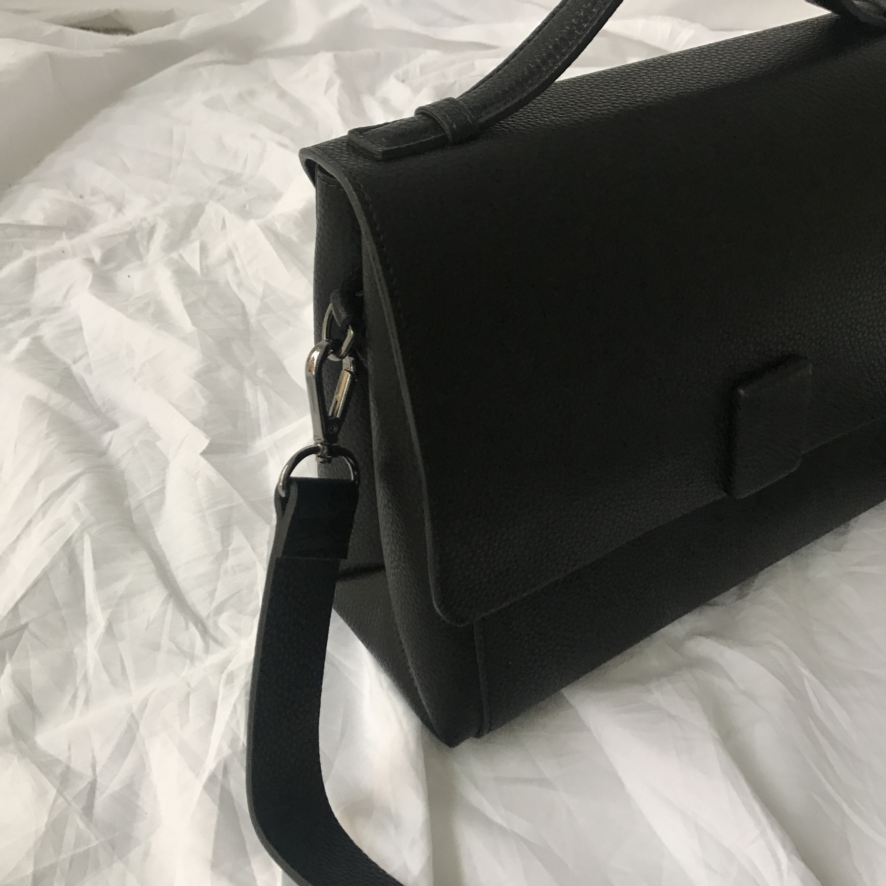 New Lucky Shoe Square Tote Shoulder Bag Women's