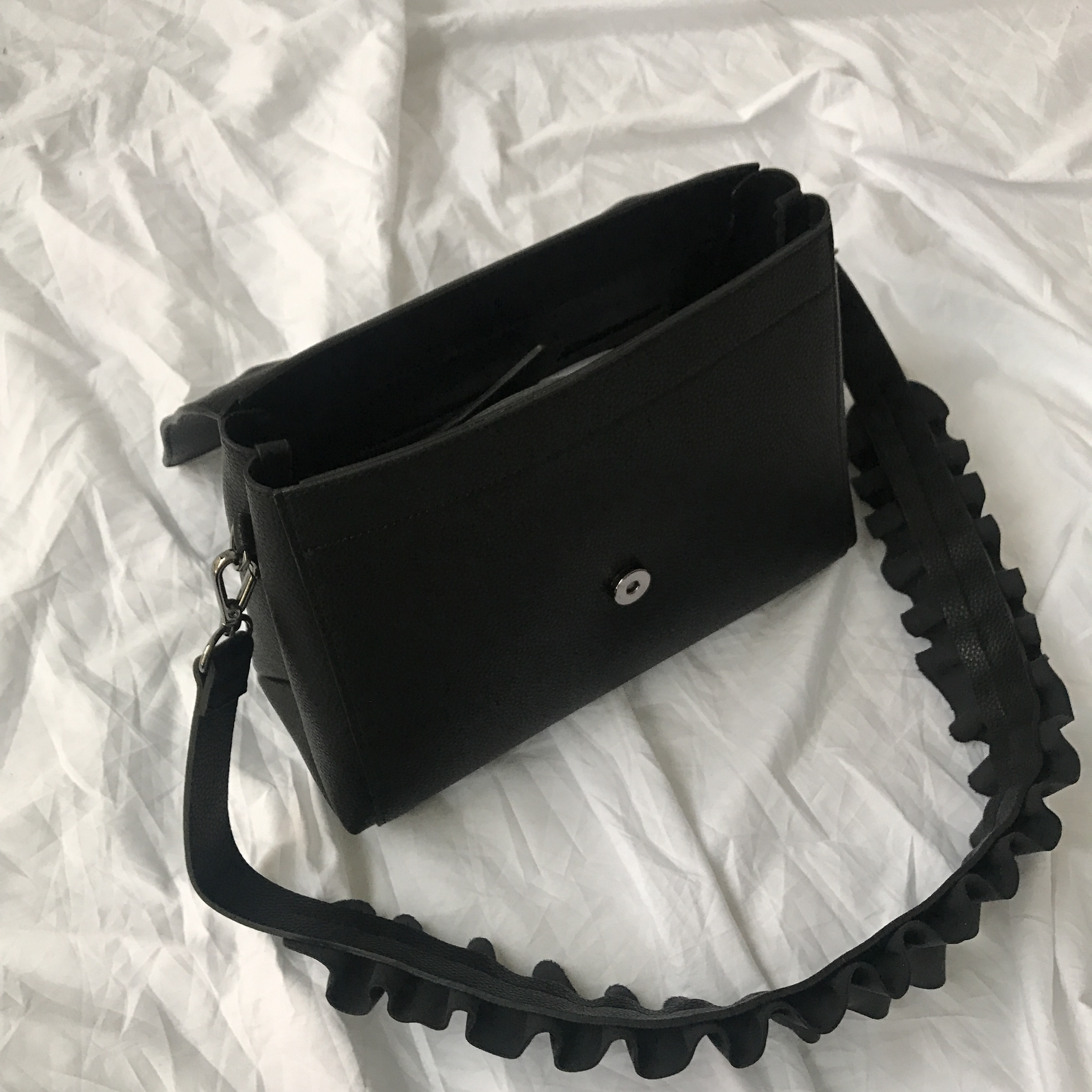 New Lucky Shoe Square Tote Shoulder Bag Women's