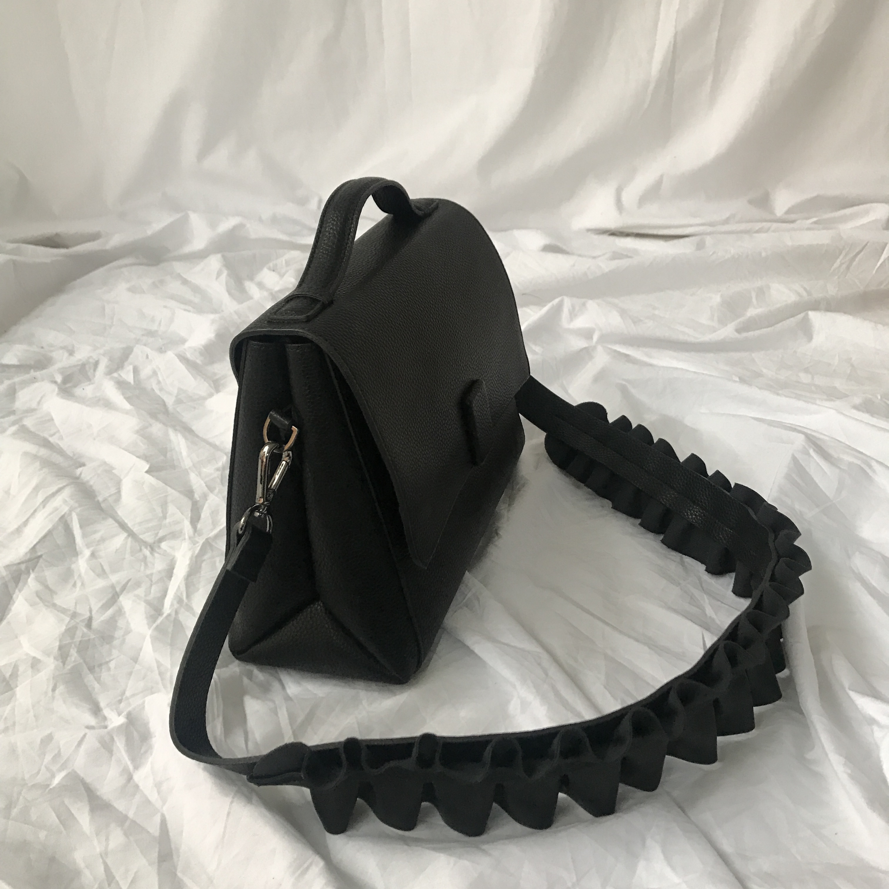 New Lucky Shoe Square Tote Shoulder Bag Women's