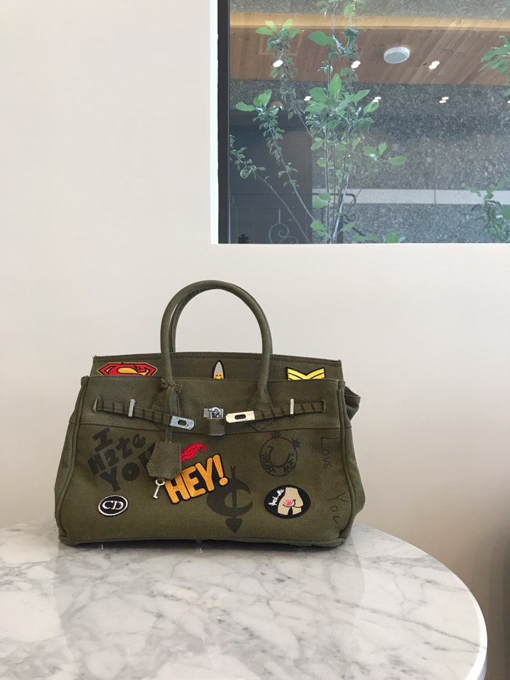 New Women's Bags Patch Birkin Buckle French fas