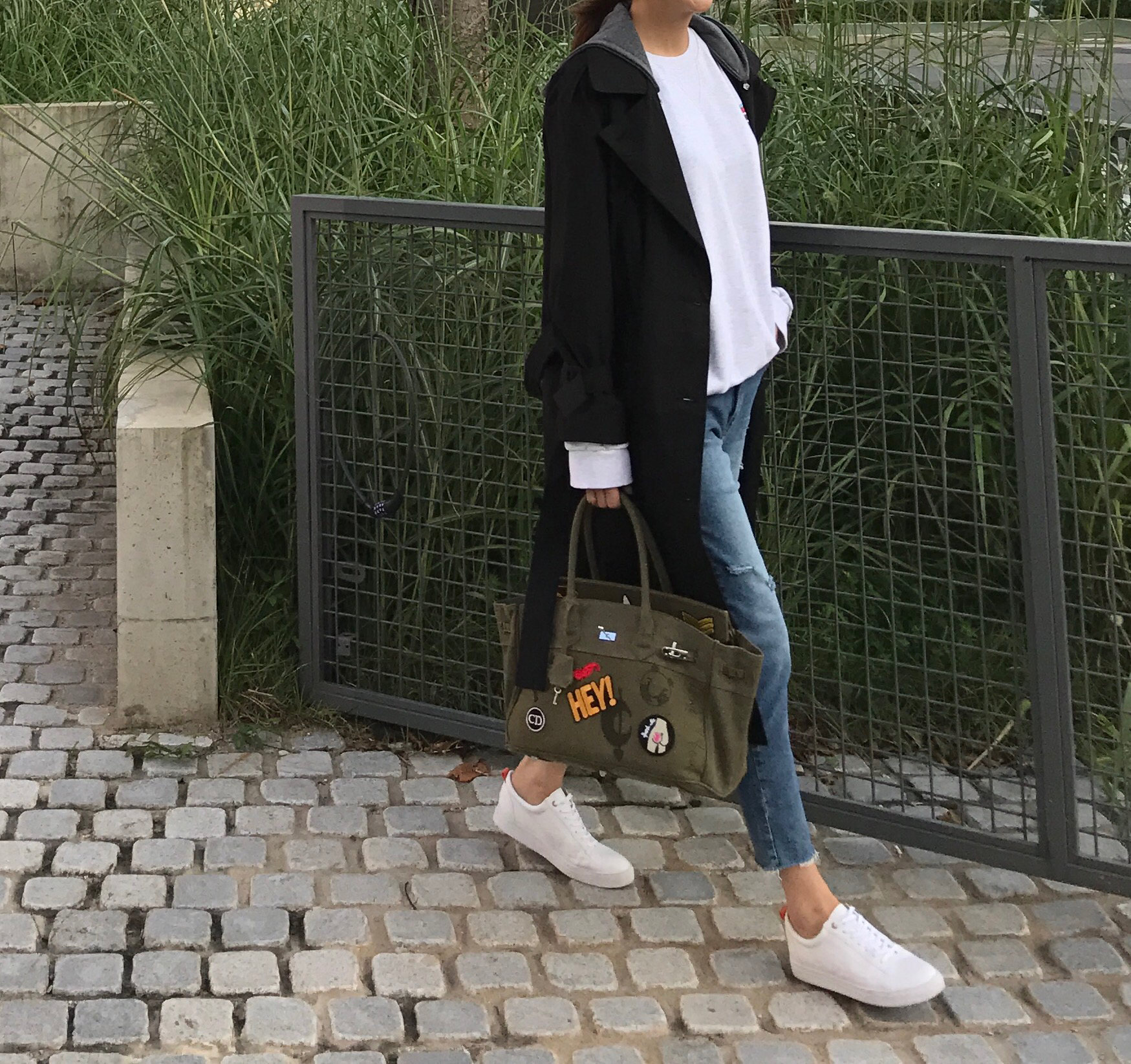 New Women's Bags Patch Birkin Buckle French fas