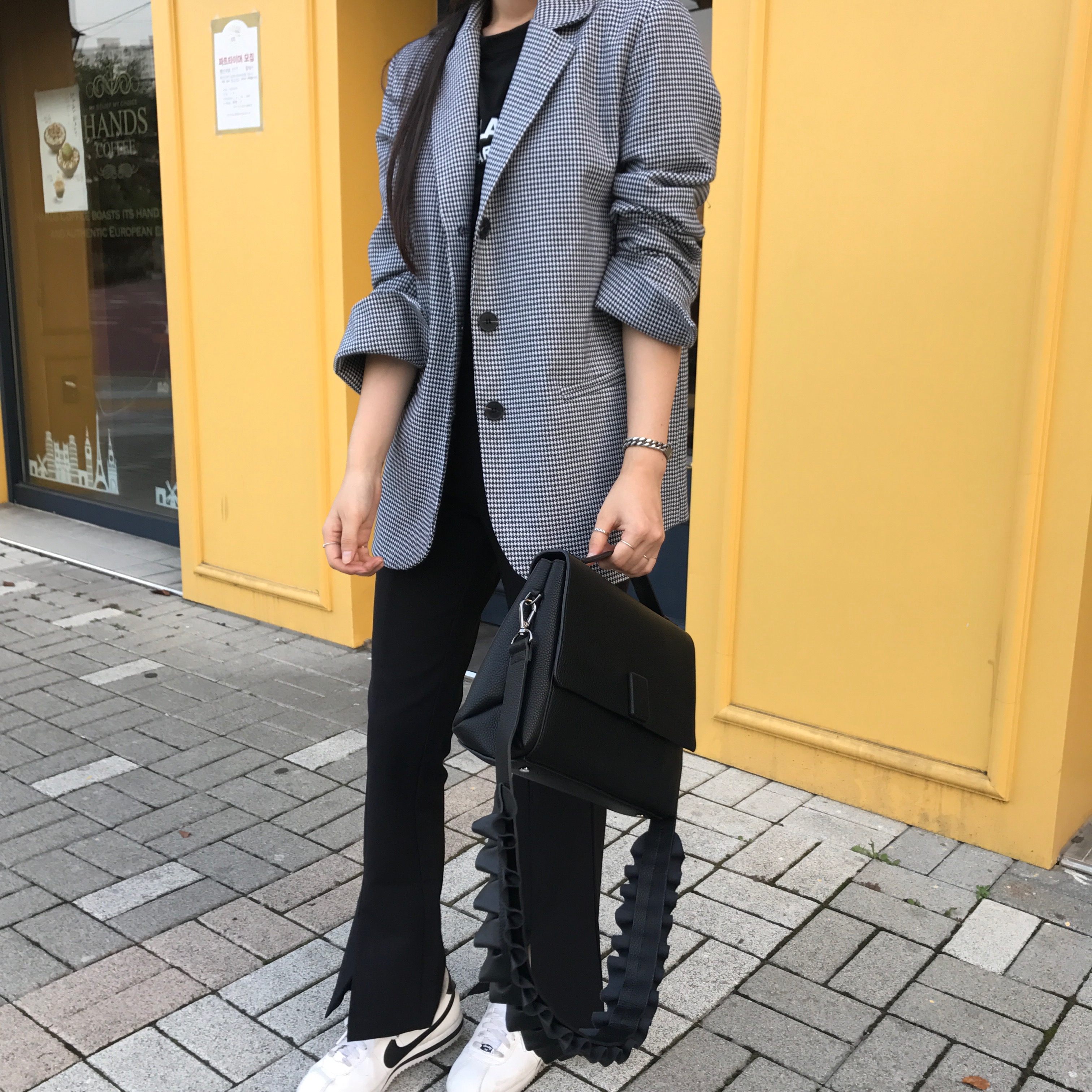 New Lucky Shoe Square Tote Shoulder Bag Women's