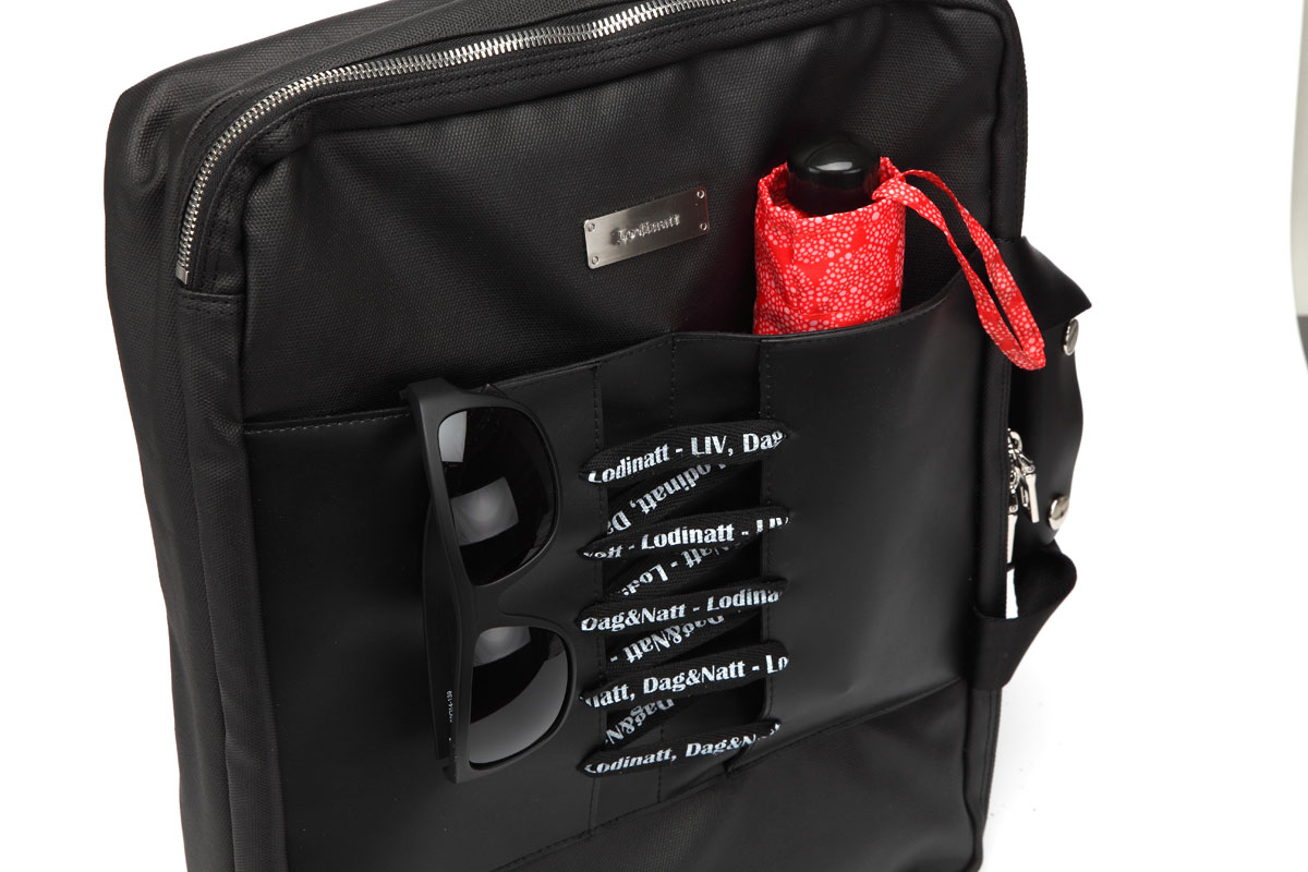 NEW BACKPACK Rhinestone lace backpack B1 black, no