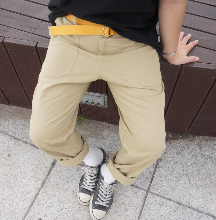 NEW MEN FASHION BELT Stretch Canvas Ring Belt 3Col