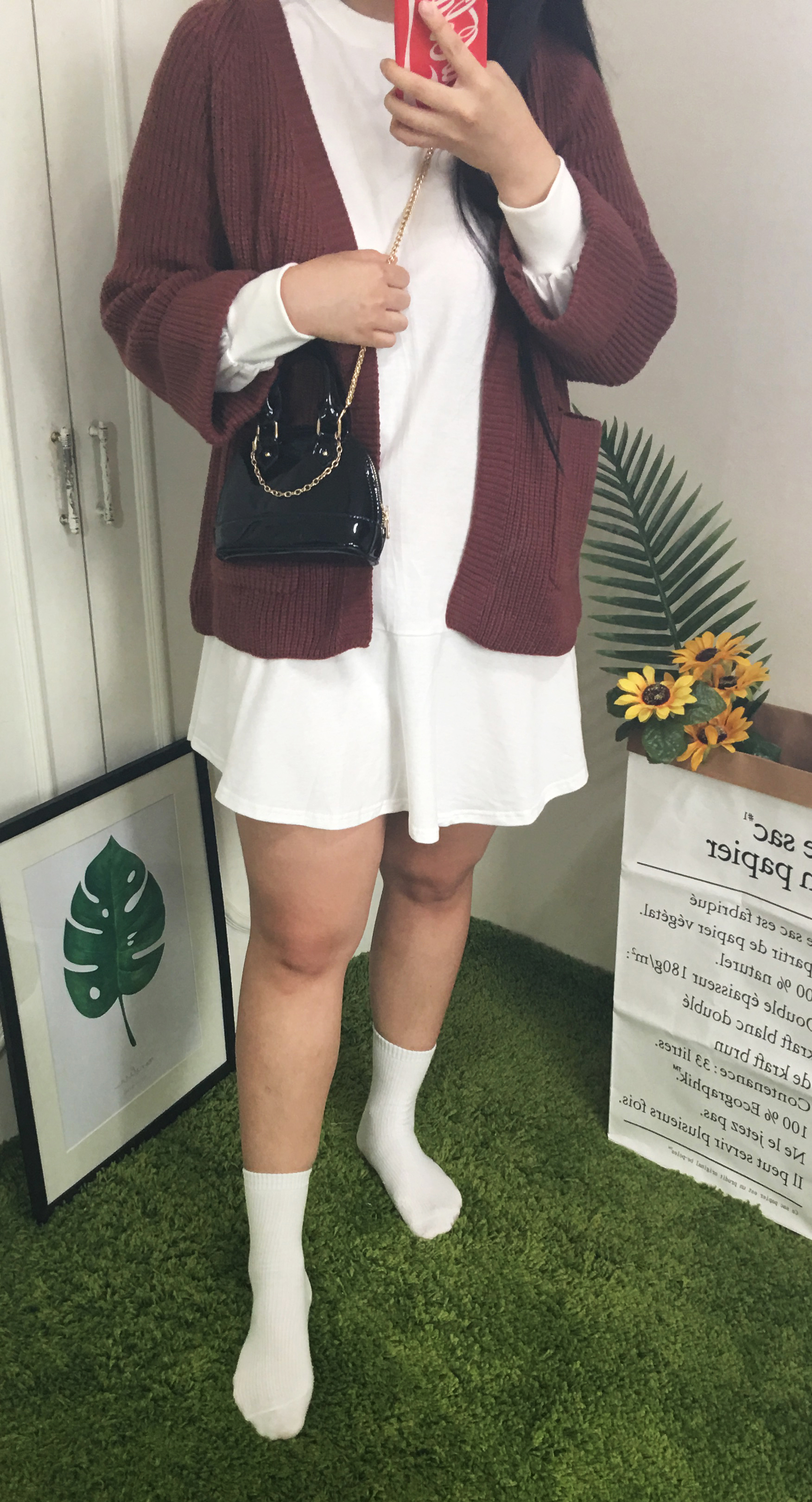 New Enamel Mini Chain Cross Bag Vandal Bag Passeng