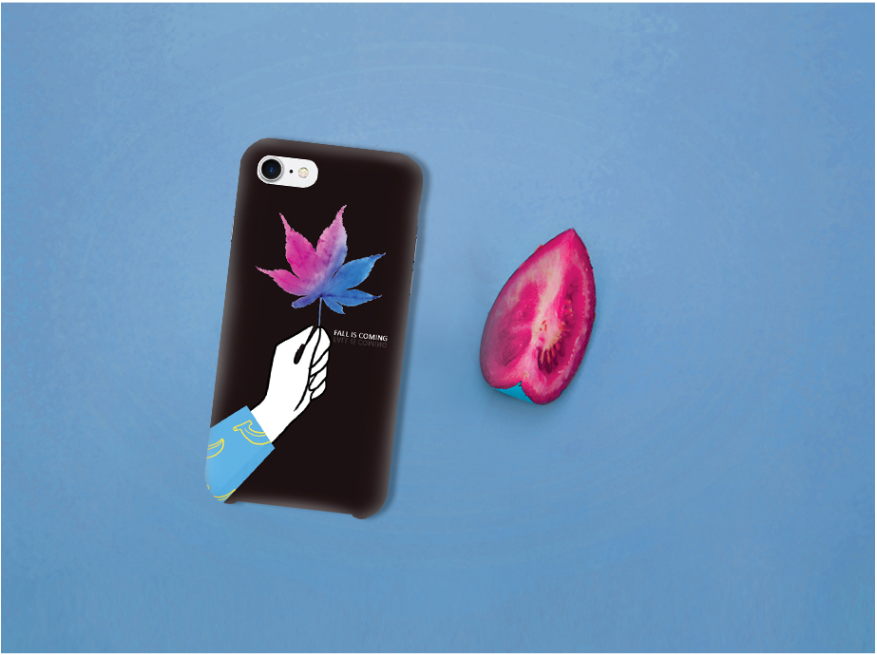 New Mascot Shop Galaxy s8 plus leaves and hard cas