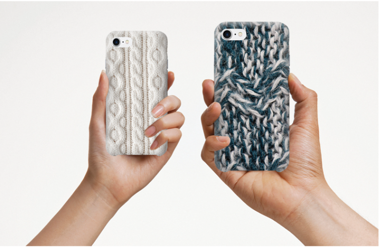 New Mascot Shop Galaxy s8 plus knit hard case 9Typ