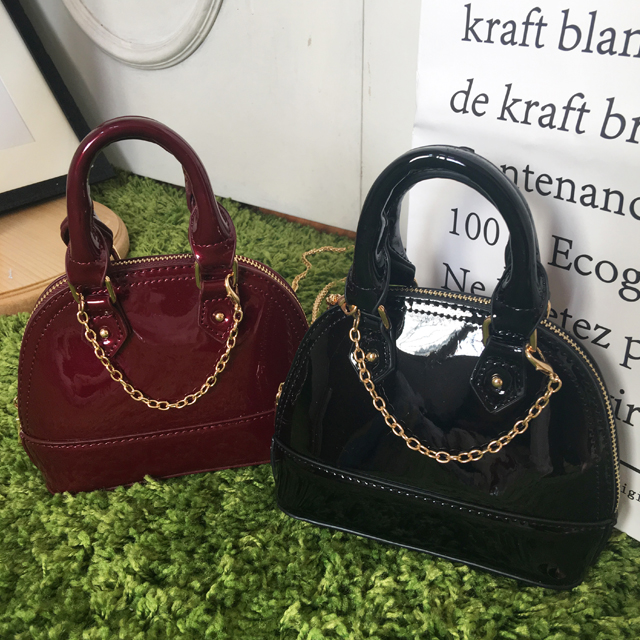 New Enamel Mini Chain Cross Bag Vandal Bag Passeng