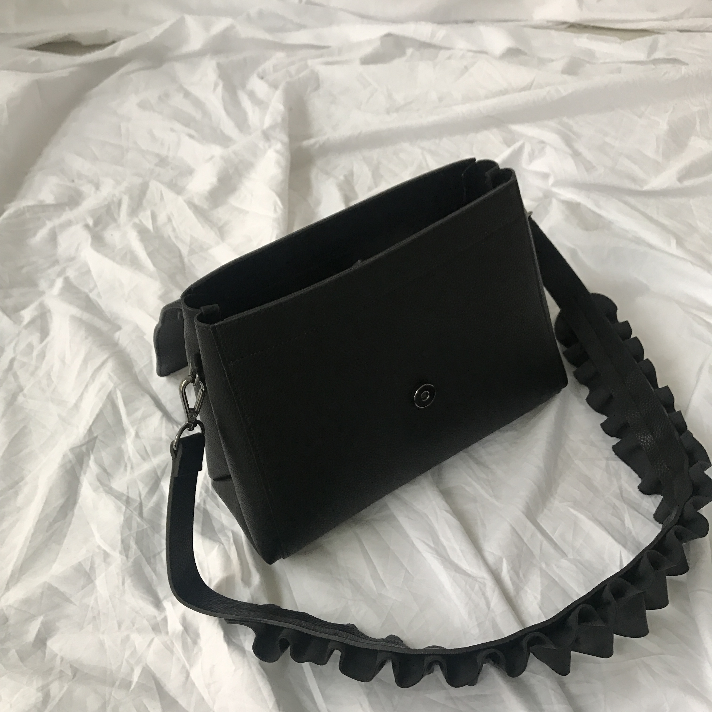 New Lucky Shoe Square Tote Shoulder Bag Women's