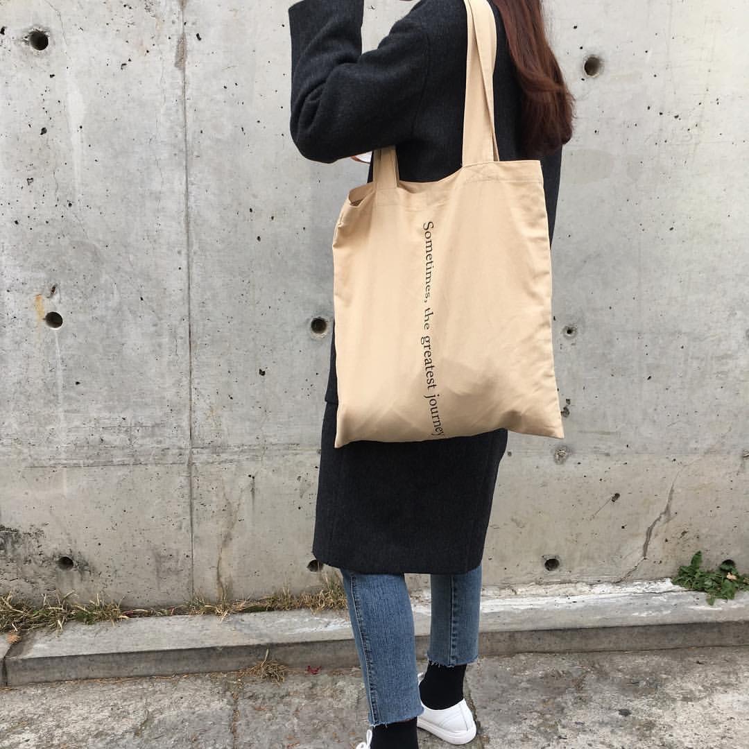 NEW ECO BAG blue.B Simple Time Eco Bag Bag Simple 