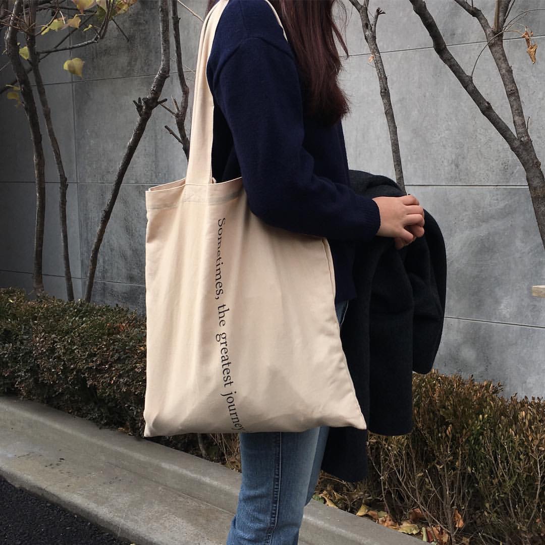 NEW ECO BAG blue.B Simple Time Eco Bag Bag Simple 