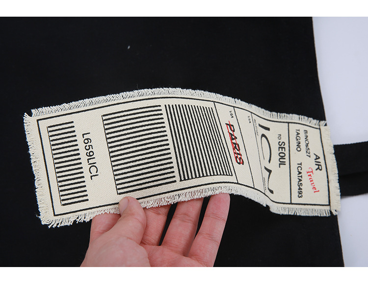 NEW ECO BAG blue.B Air plane label Eco-back bag Si