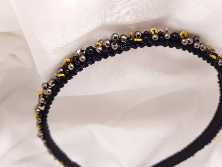 New Handmade Sikk Bling Bling Styling Hair Band Un