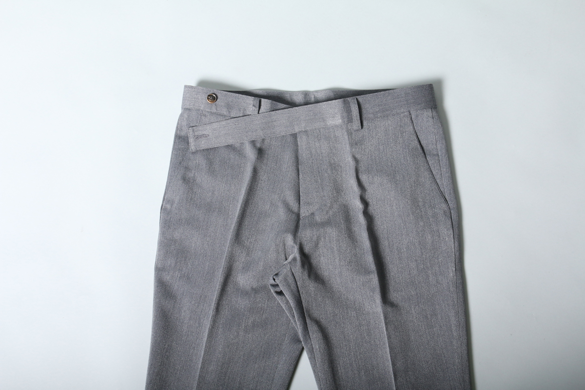 New Men's Pants Men's Slim Fit Obi Slacks Bl