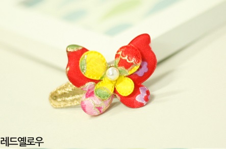 New Hanbok Hair Ornaments Butterfly Tick Pin Small