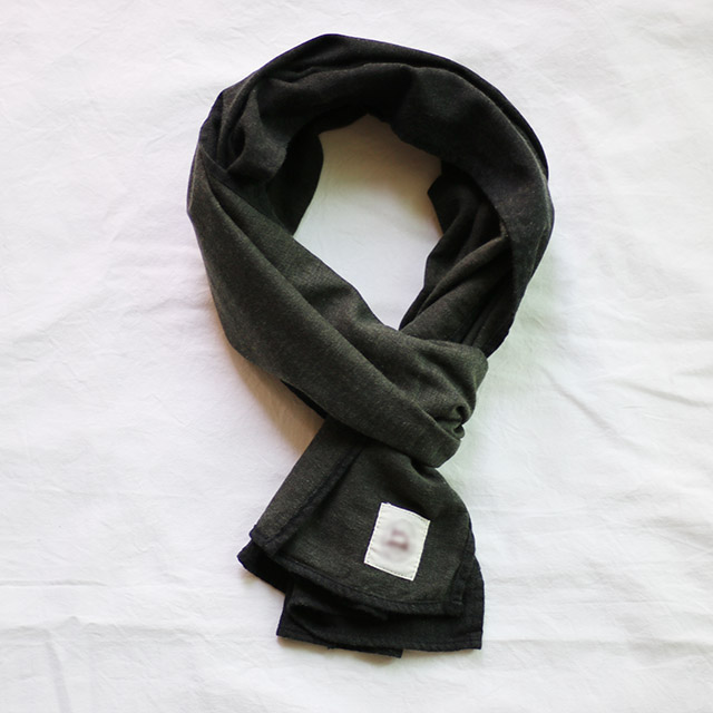 Two-tone muffler man Autumn scarf Coordination Nou