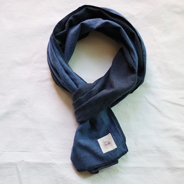 Two-tone muffler man Autumn scarf Coordination Nou