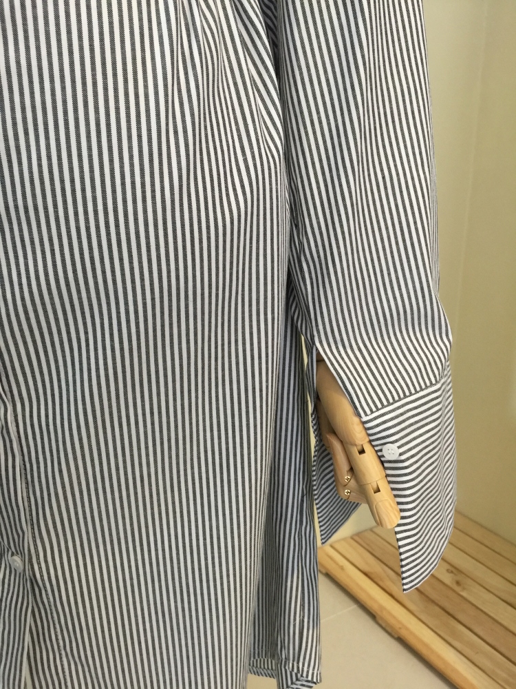 New Striped Shirt Dress 20's 30's Women's