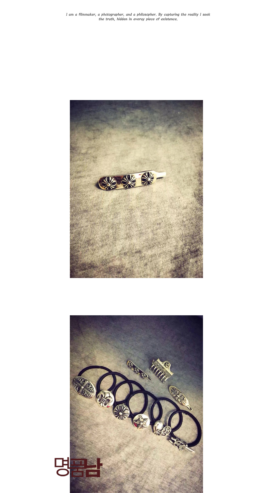 New 3 Plus Hairpin CH Chrome Heart Store Silver 92