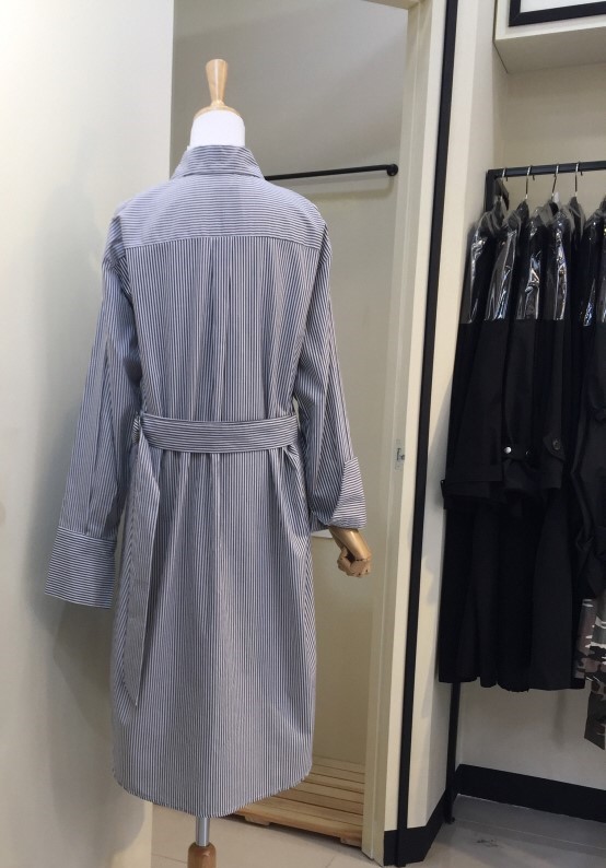 New Striped Shirt Dress 20's 30's Women's