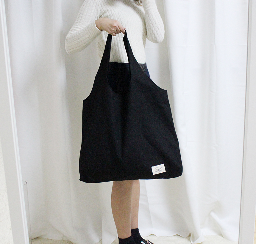 NEW ECO BAG Big Size Eco Bag Plain Cloth Bag Fabri