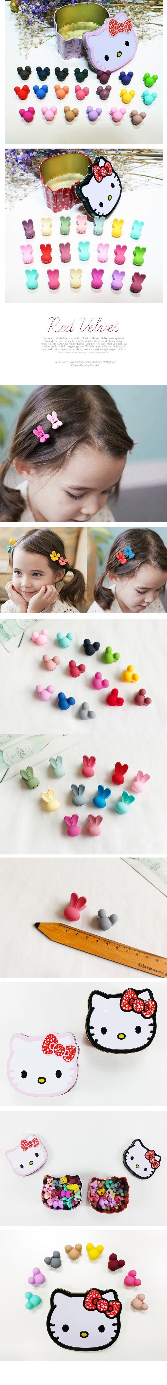 New Kitty Tin Case Mini Tong Pin