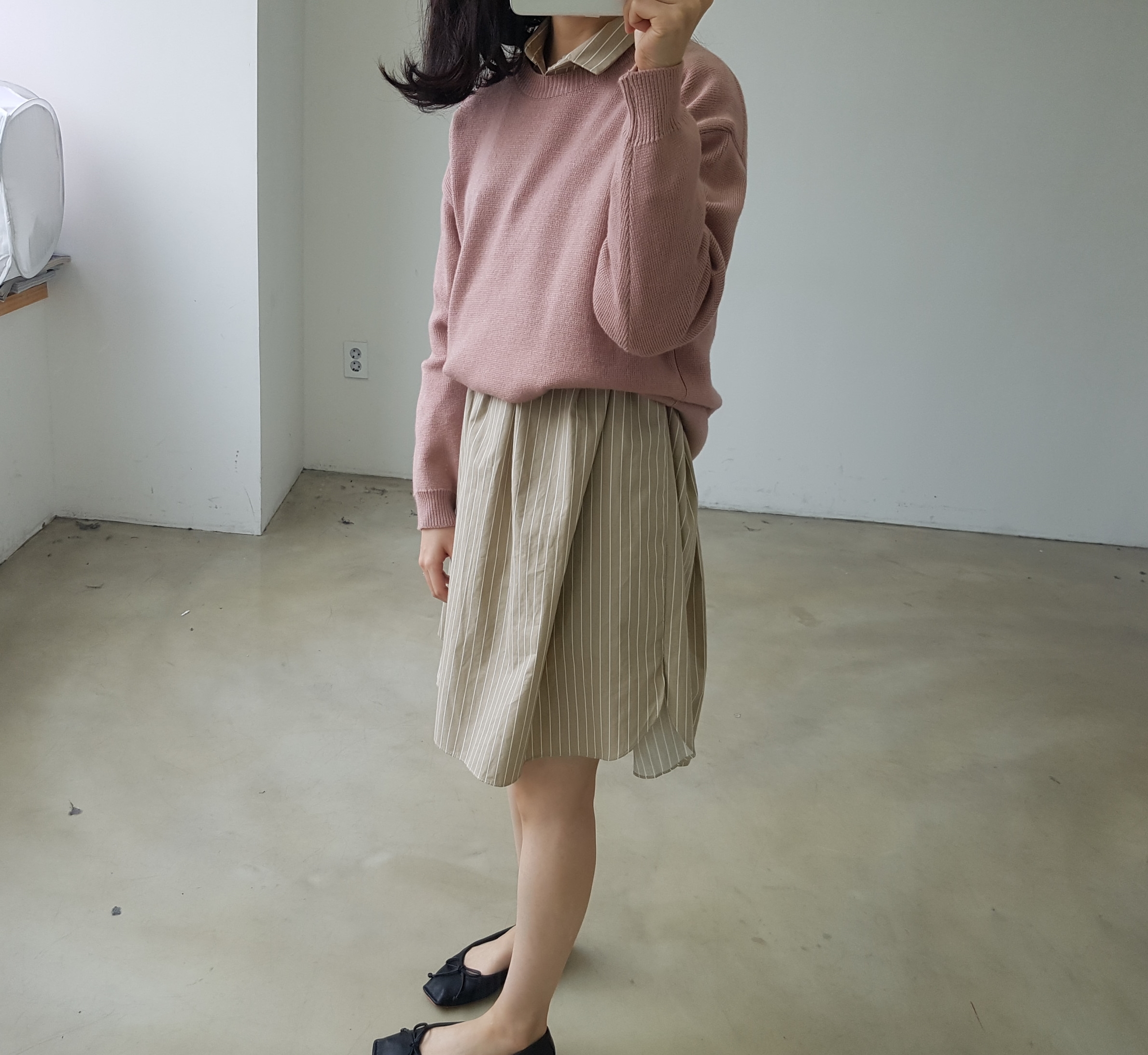 New Stripe Shirt Dress _2030 Ducky Little Girl Sho