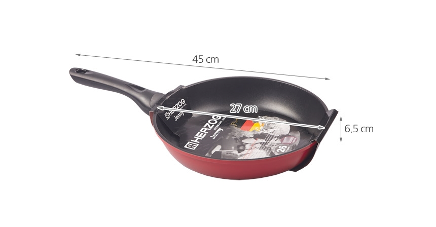 NEW FRYING PAN Herzog Induction Frying pan 26cm St