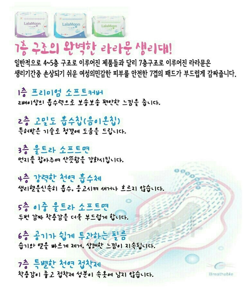 Lara Moon Feminine 2017 New Products Anion Natural