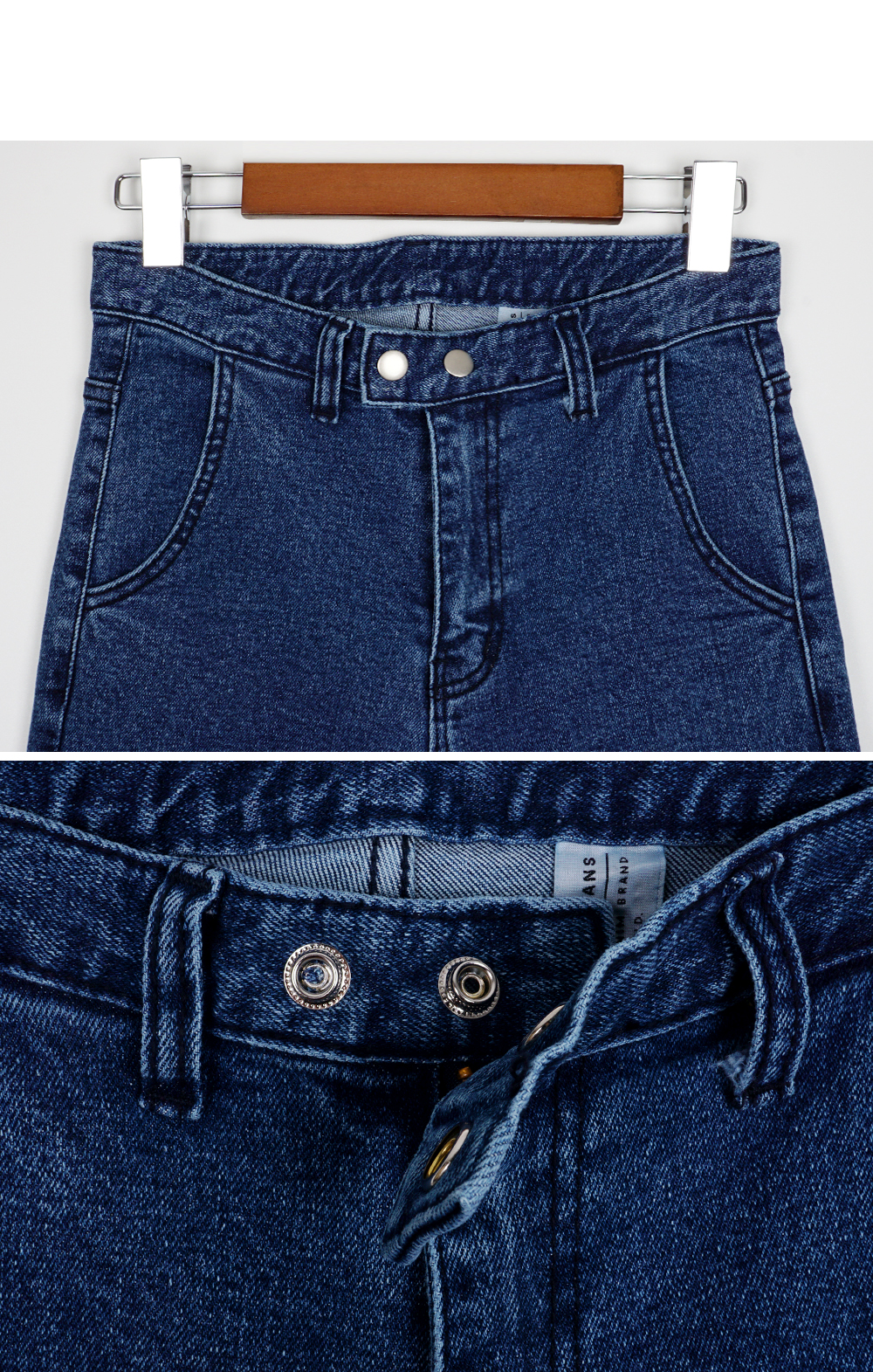 Women Jeans Pants High waist wide boots cut jeans 